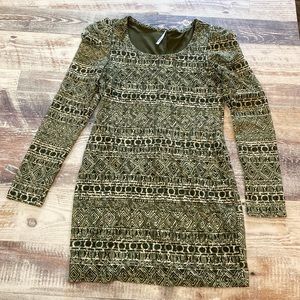 Event Longsleeve Mini Dress